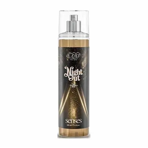 Eva Skin Care Body Splash Night Out Fine Fragrance Mist Senses 240 ML