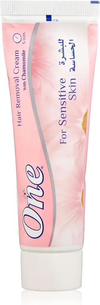 One Hair Removal Cream Enriched With Chamomile For Sensitive Skin - 90 gram