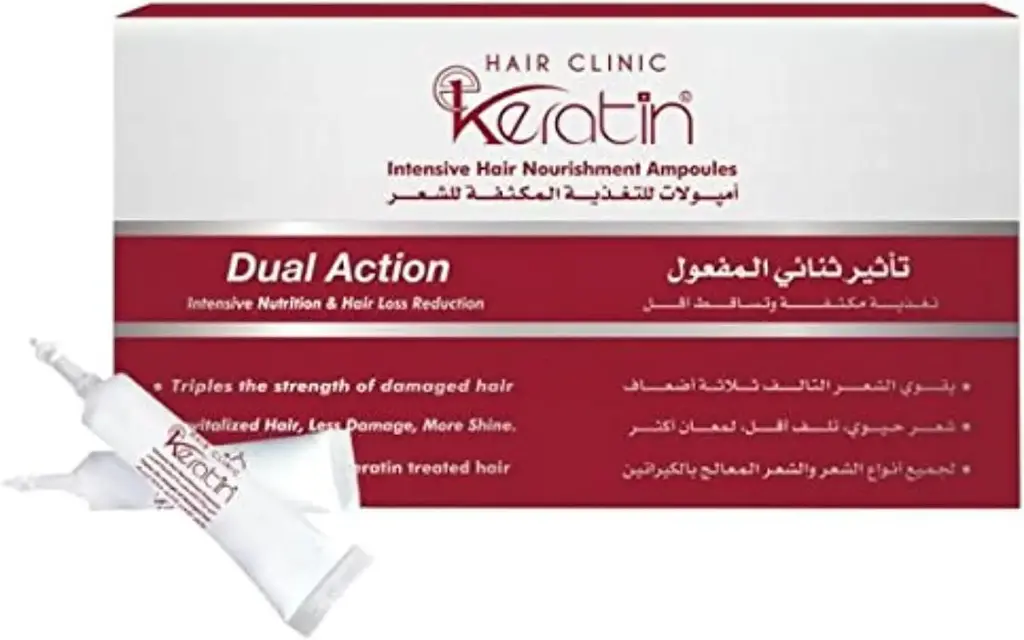 Eva Hair Clinic Keratin Ampoules (7 x 7ml)