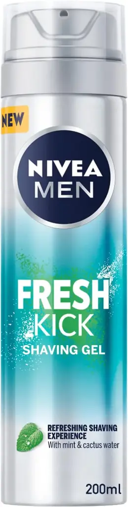 NIVEA Men Fresh Kick Shaving Foam, 200ml