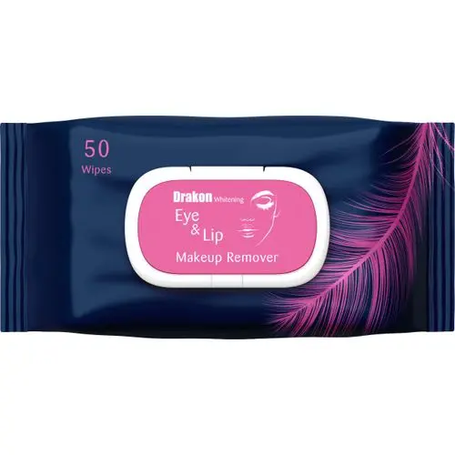 Drakon Waterproof Makeup Remover Wipes 50 Wipes