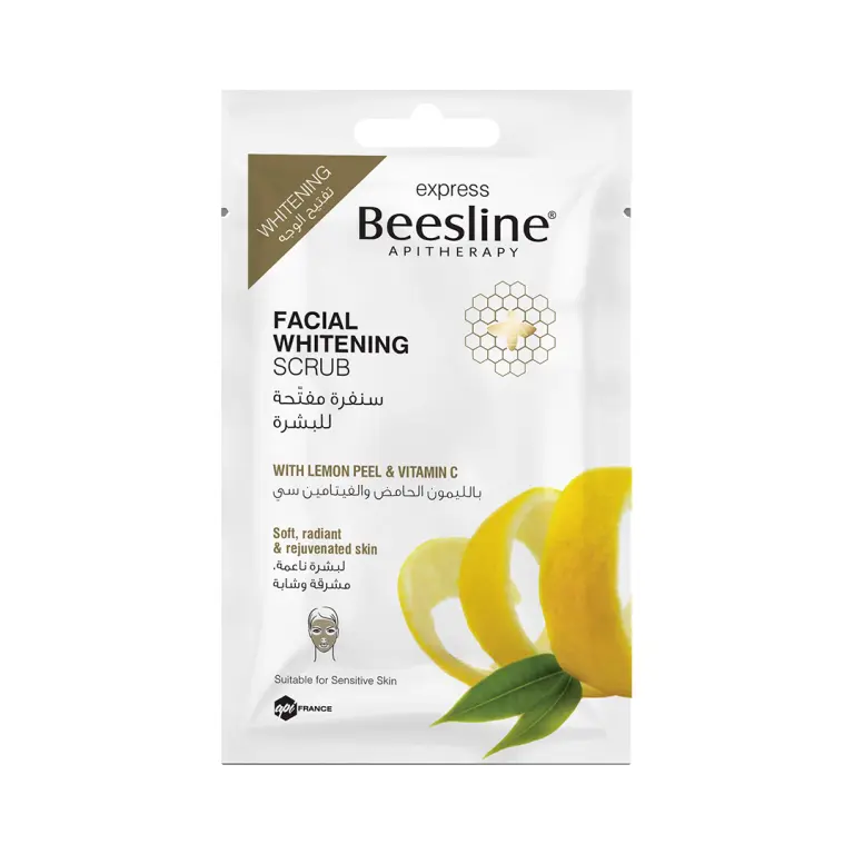 BEESLINE WHITENING Facial Scrub With Lemon Peel And Vitamin C