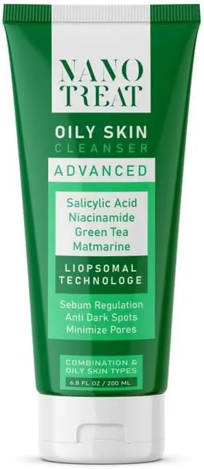 نانو تريت غسول للبشرة الدهنيه 200 مل
