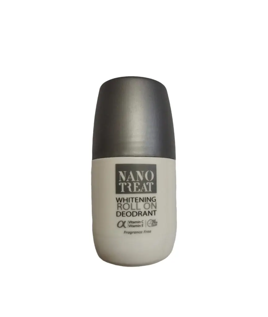 Nano Treat Unscented Whitening Roll-On Deodorant 50ml