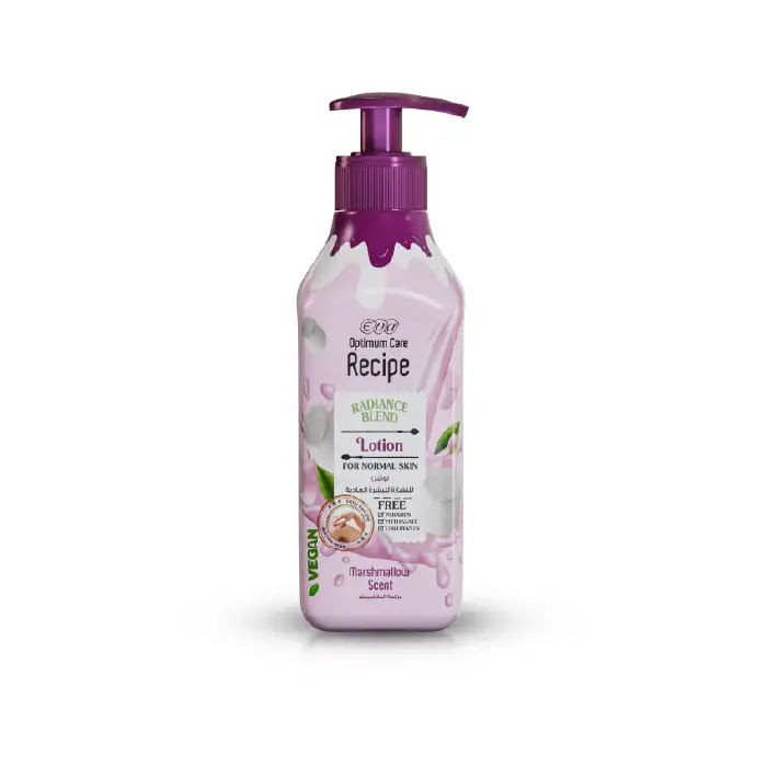 Eva Cosmetics Optimum Care Recipe Radiance Blend Lotion For Normal Skin - Marshmallow Scent 370 Ml