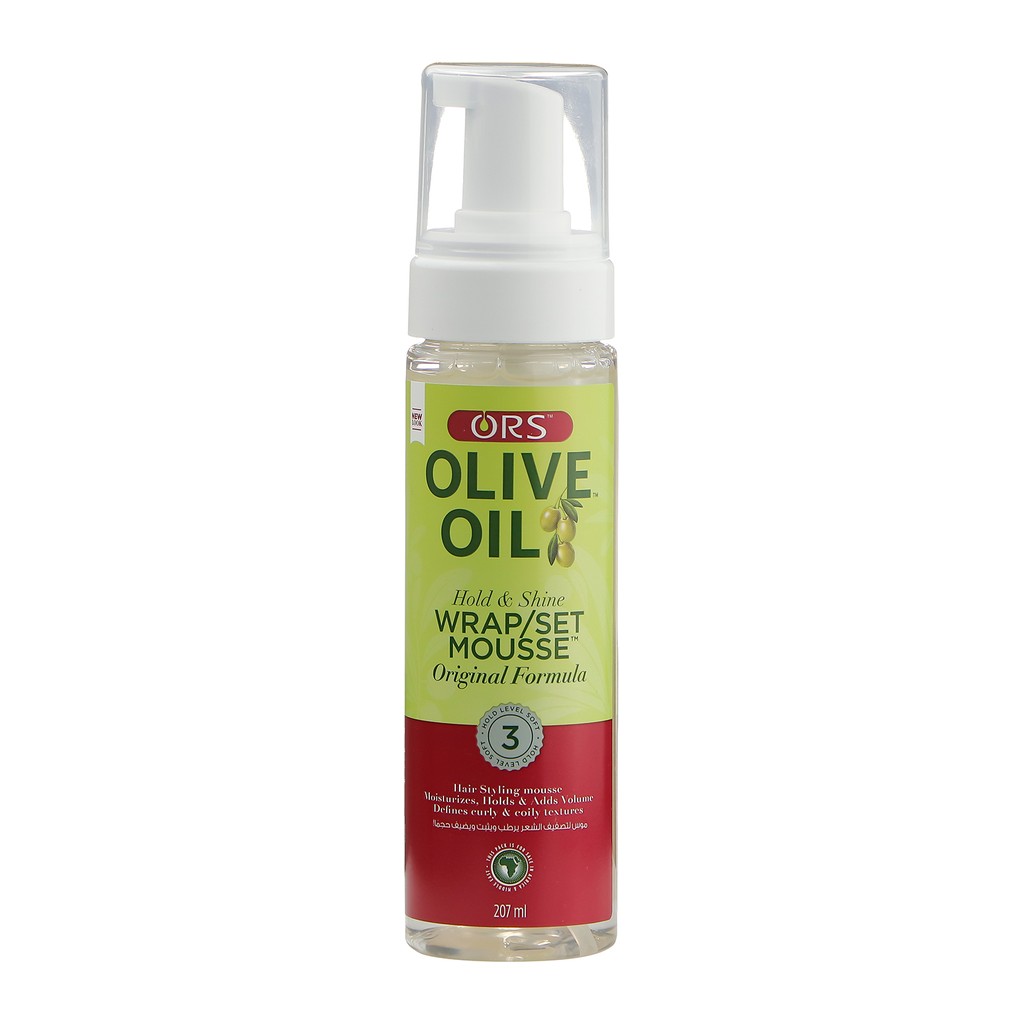 ORS Olive Oil Wrap/Set Mousse 207ml