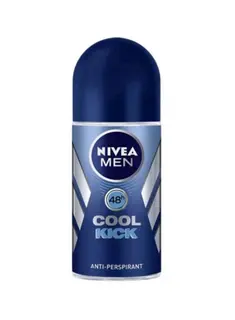 Nivea Men Cool Kick Deodorant Roll-on, Fresh Scent, 50ml