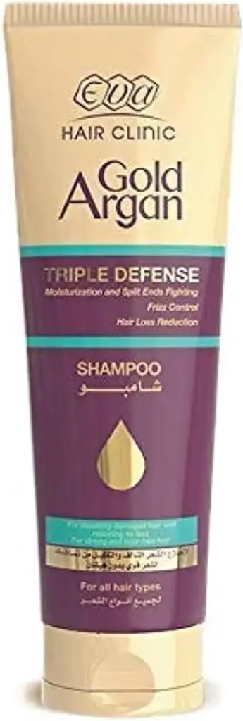 Eva Hair Clinic Gold Argan Shampoo 230ml