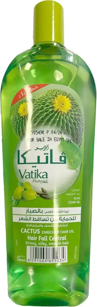 Vatika Cactus Enriched Hair Oil - 180ml