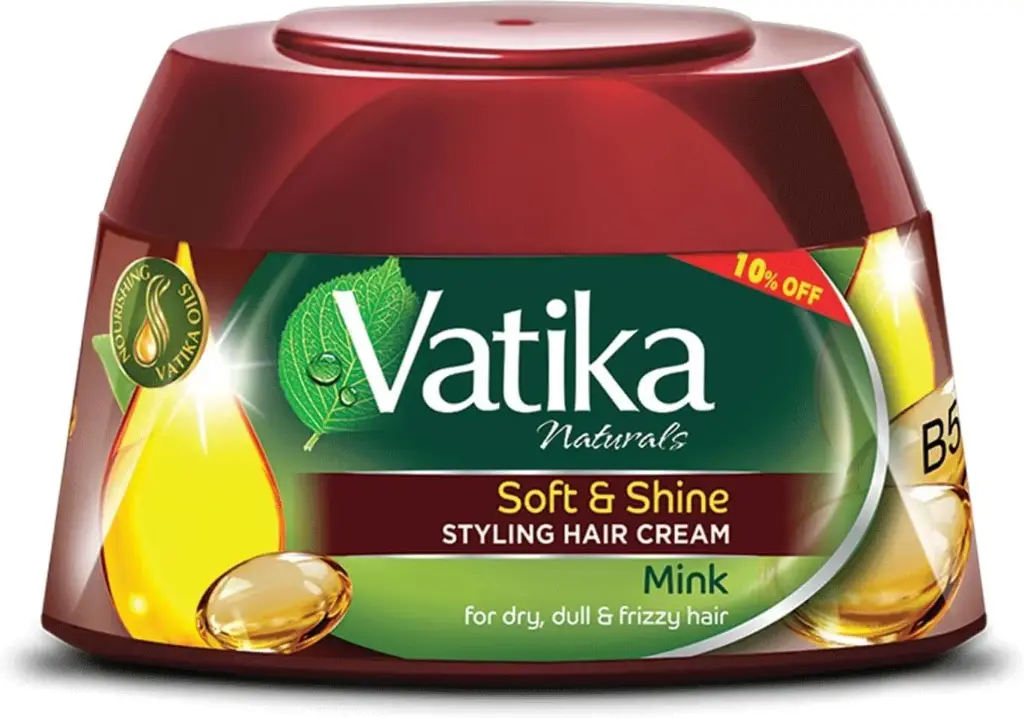 Vatika Naturals Mink Styling Hair Cream (190ml)