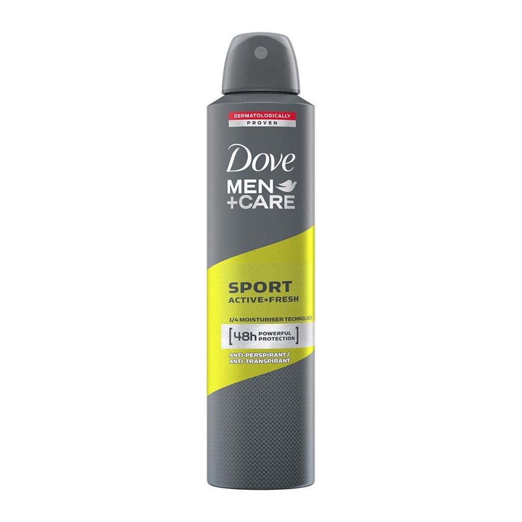 Dove Men's Extra Fresh Care Antiperspirant Spray (250ml)