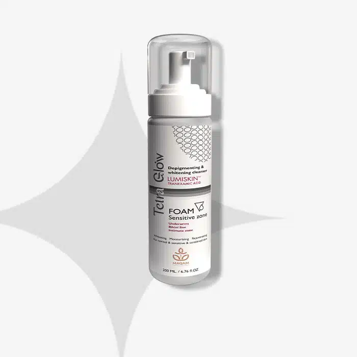 Tetra Glow Sensitive Zone Whitening Foam - 200 ml