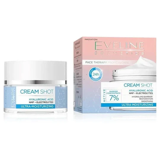 Eveline Cream Shot Hyaluronic Ultra-Moist 50ml