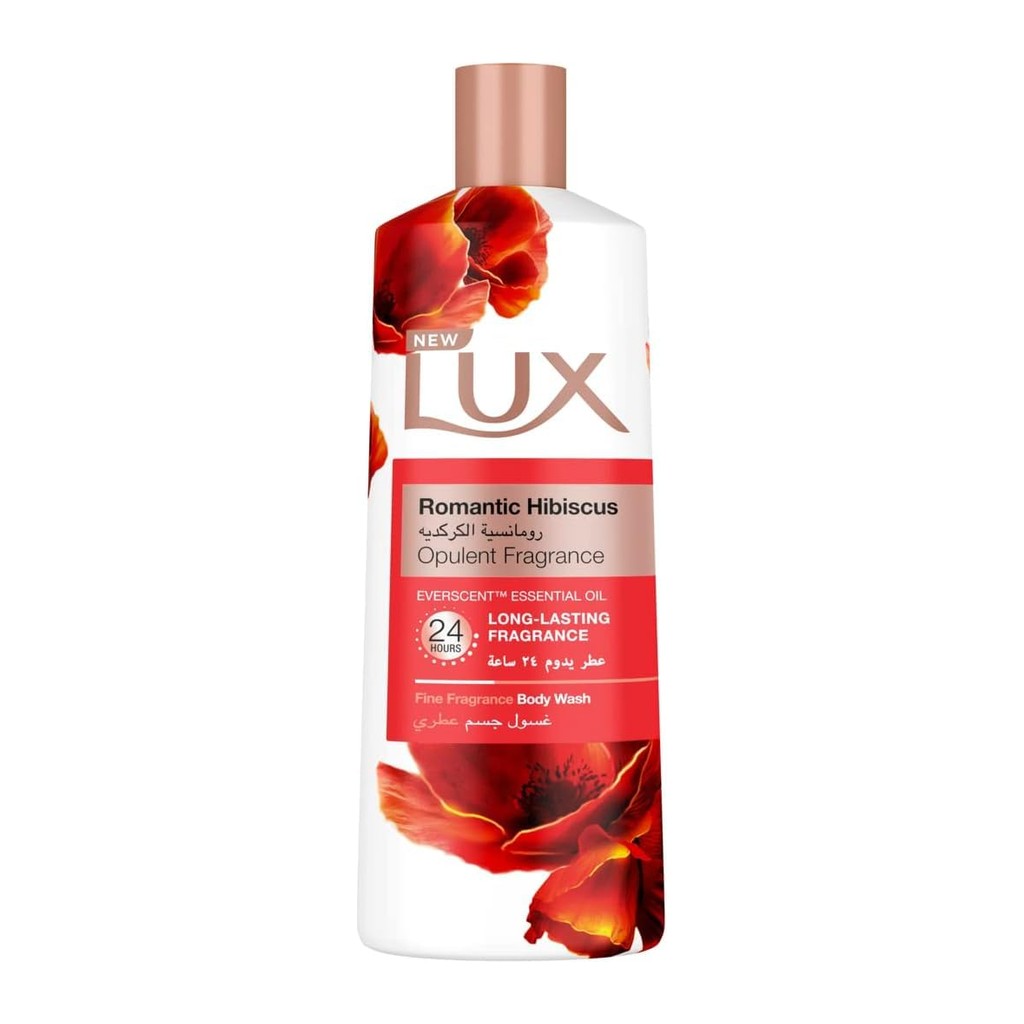 Lux Romantic Hibiscus Scented Shower Gel, 500ml