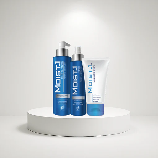 مويست وان بوكس غسول - تونر - كريم  