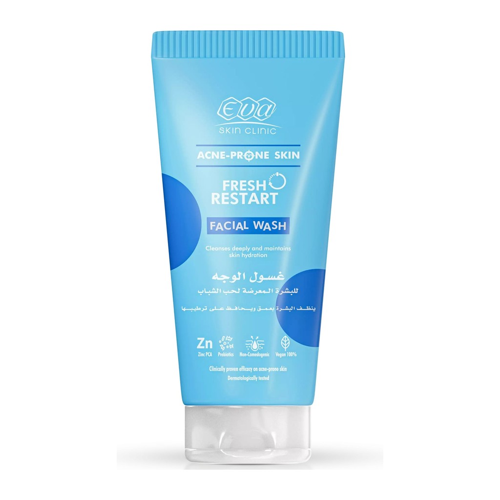 Eva Acne Prone Skin Fresh Restart Facial Wash 150ml
