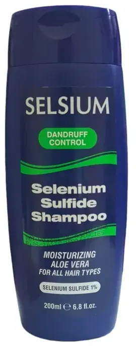 Selsium Dandrouff Control Selenium Sulfide Shampoo - 200 Ml