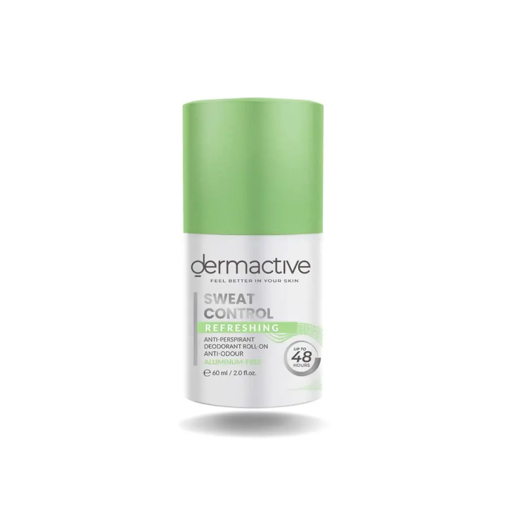 Dermactive Sweat Control Refreshing Deodorant Roll On - 60 Ml 