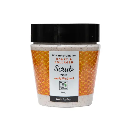 [koz155] Bobana Honey Collagen Scrub 300gm