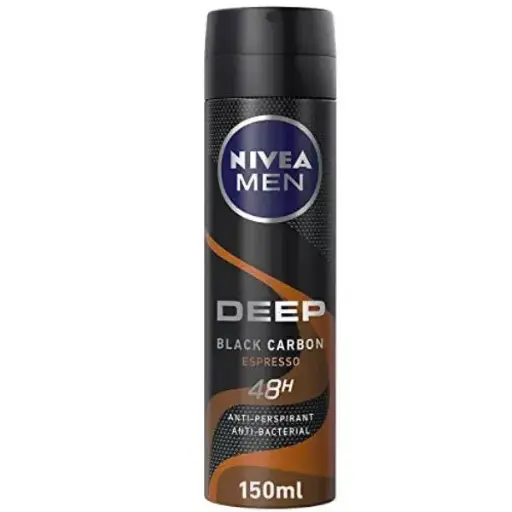 [koz177] NIVEA Men Deep Espresso Deodorant Spray 150ml