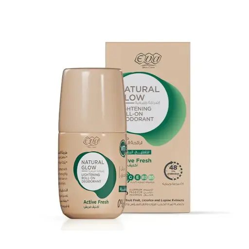 [koz225] ايفا اشراقة طبيعية رول اون 60 جم اكتيف فريش