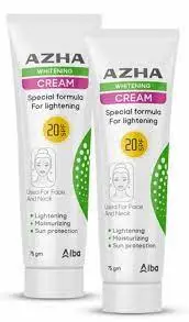 [koz232] Azha Whitening Cream 75 Gm 1+1