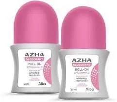 [koz236] Azha Roll-On Red 60 Ml 1+1