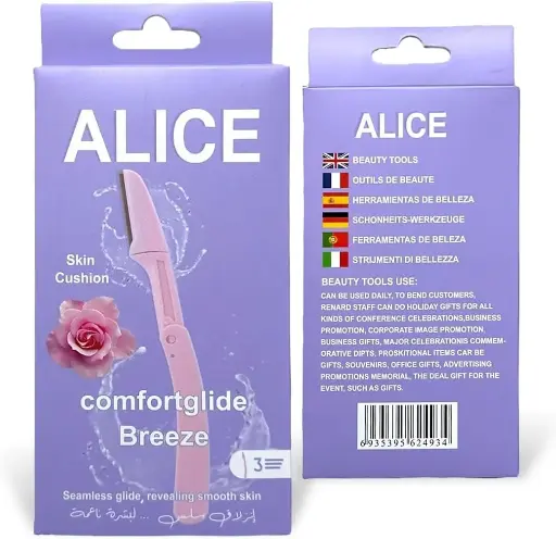 [koz279] Alice Skin ComfortGlide Breeze Razors - 3 Count