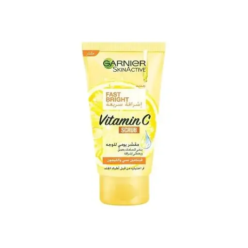 [koz431] Garnier Fast Bright Vitamin C Scrub 150ml