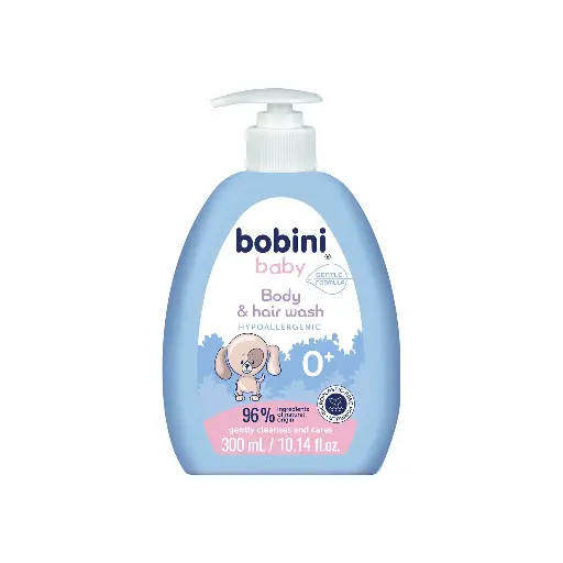 [koz644] Bobini baby 2in1 Body and Hair wash – 300 ML