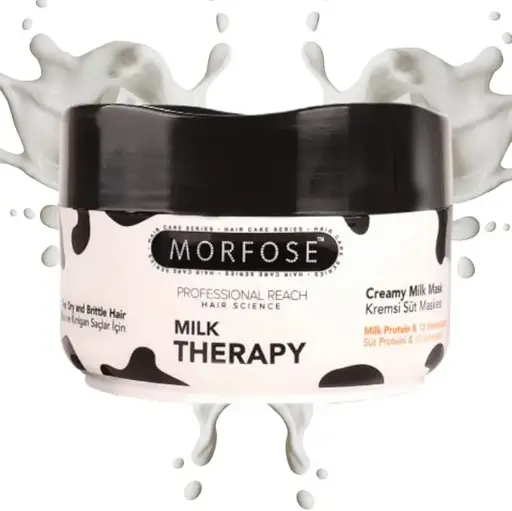 [koz698] Morfose Milk Therapy Mask 500ML Black