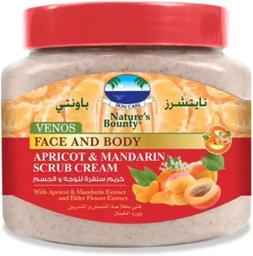 [koz767] Nature's Bounty Apricot & Mandarin Scrub 300ml