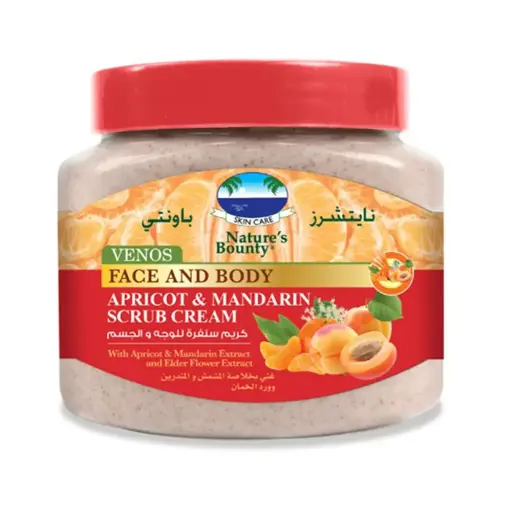 [koz807] Nature's Bounty Apricot & Mandarin Scrub 600ml
