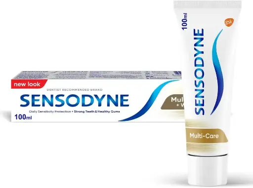 [koz811] Sensodyne Multi Care and Whitening Toothpaste for Sensitive Teeth - 100 ml