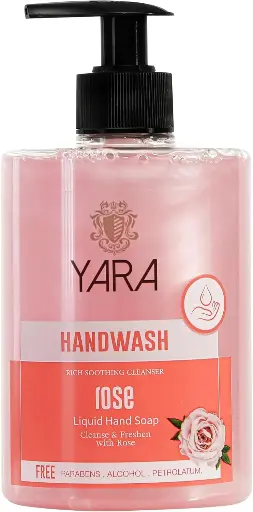 [koz855] Yara Hand Wash with Rose Scent - 500ml