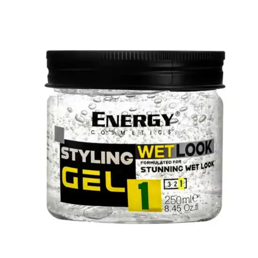 [koz885] Energy Cosmetics No 1 Wet Look Styling Gel, 500 ml 