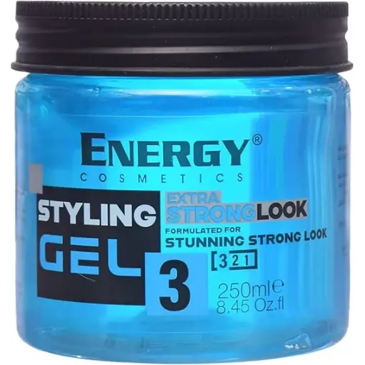 [koz887] Energy Styling Hair Gel Extra Strong Look (3) 250ml