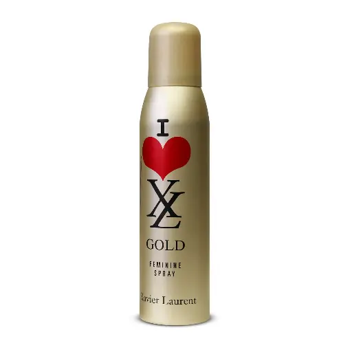 [koz907] Xavier Laurent I Love Gold Women Body Spray 150ml