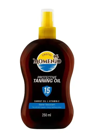 [koz982] Momento Protective Tanning Oil SPF 15 250ml