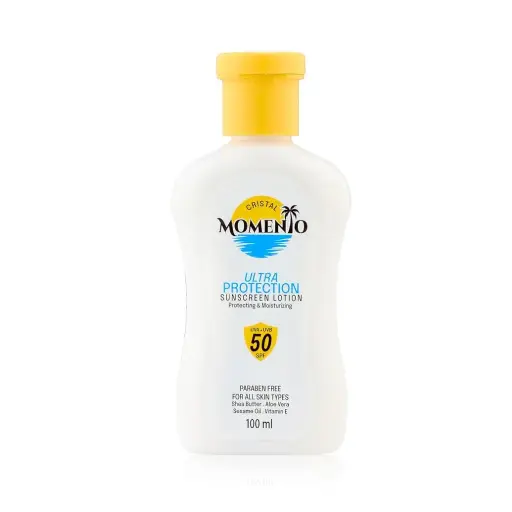 [koz988] كريستال مومنتو لوشن حماية للجسم من الشمس حماية 50 -