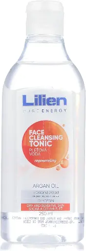 [koz1059] ليليان ماء لتنظيف الوجه بزيت الأرغان 250 مل