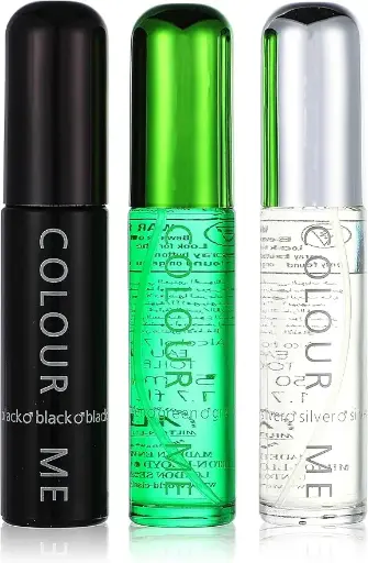 [koz1067] Colour Me Silver Black Green 3 pcs * 50 ml