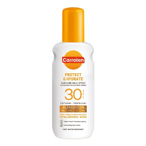[koz1165] Carroten Suncare Milk Spray Protect & Care SPF30 - 200ml