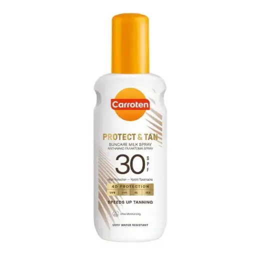 [koz1166] Carroten Protect & Tan Suncare Milk Spray SPF30 200ML