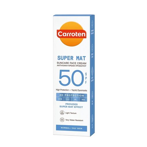 [koz1175] CARROTEN Face Cream Super Mat 4D Protection SPF50 50ml