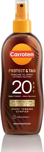 [koz1179] Carroten Protect and Tan Oil SPF20 150 ml