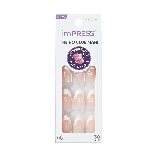 [koz1288] Kiss imPRESS The No Glue Mani 91389