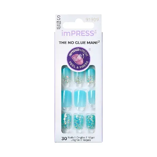 [koz1292] Kiss imPRESS The No Glue Mani 91909