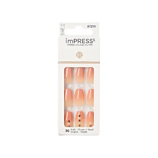 [koz1294] Kiss imPRESS Press-On Manicure 87298
