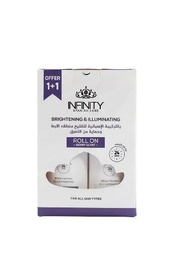 [koz1352] Infinity Deodorant Roll-on Berry Scents 80ml - 1+1